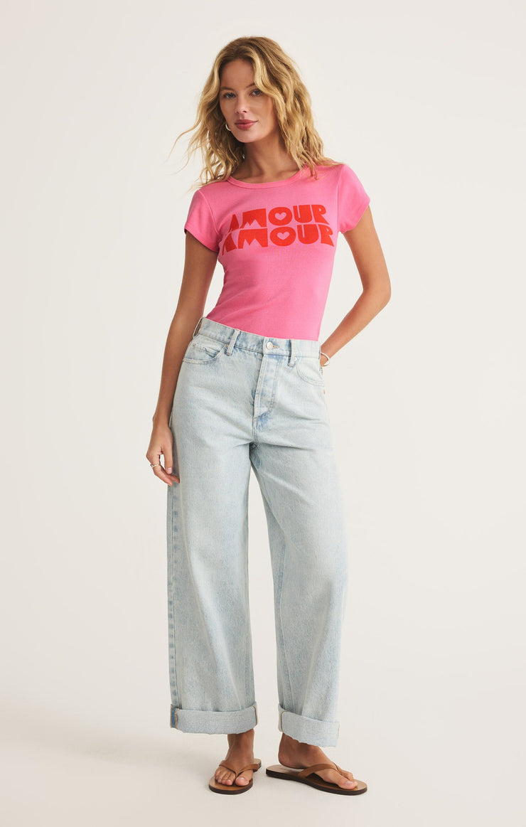 Tops Amour Cheeky Tee Amour Cheeky Tee