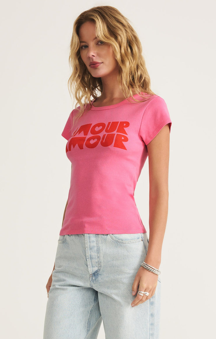 Tops Amour Cheeky Tee Amour Cheeky Tee