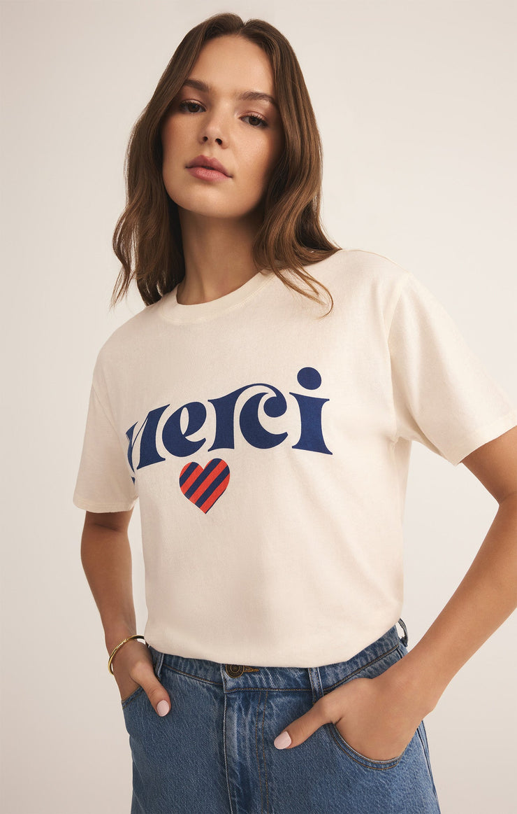 Tops Merci Boyfriend Tee Merci Boyfriend Tee