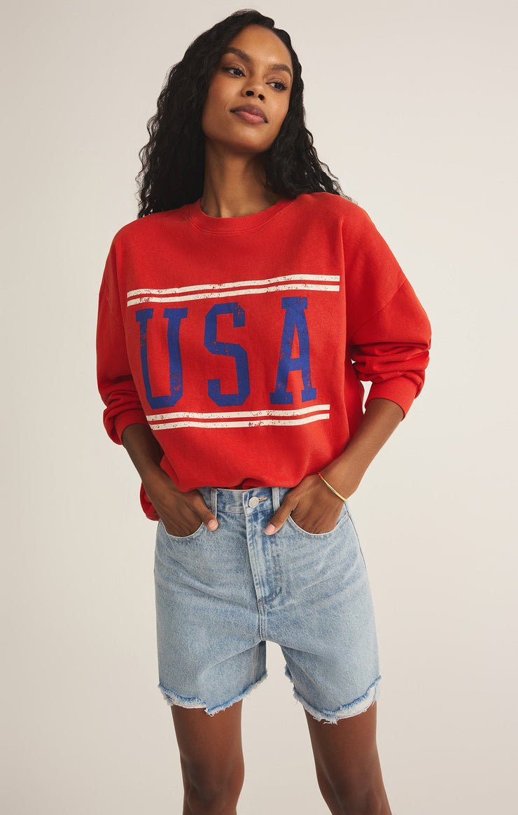 Tops USA Sunday Sweatshirt USA Sunday Sweatshirt