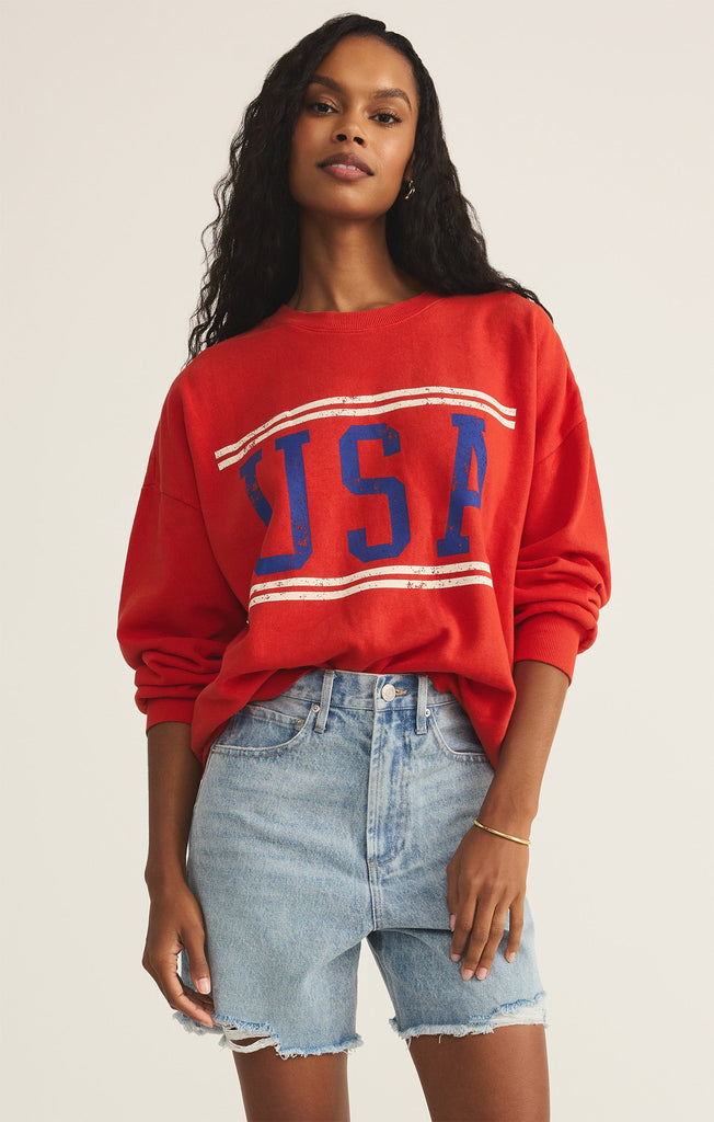 USA Sunday Sweatshirt – Z SUPPLY
