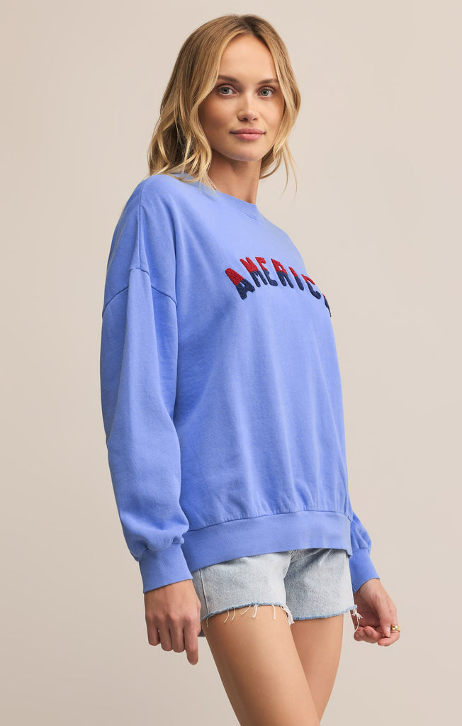 Standard California US Cotton Script Logo Crew Sweat