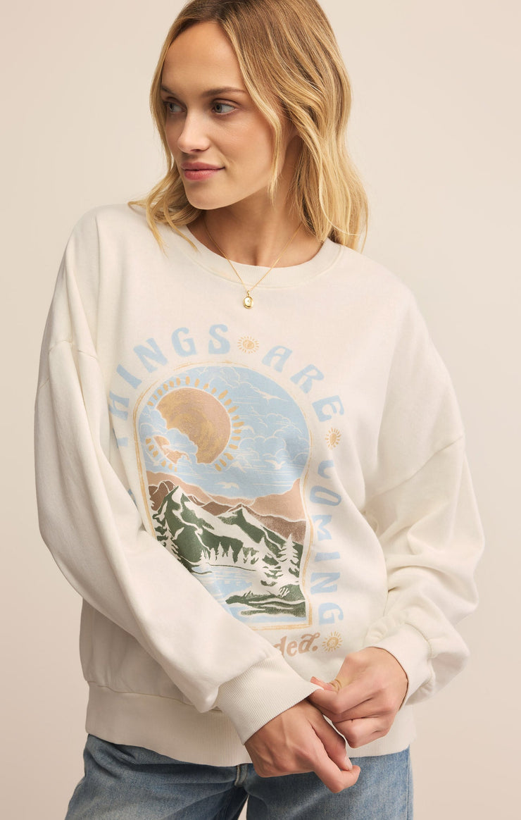Tops Grounded Sunday Sweatshirt Grounded Sunday Sweatshirt