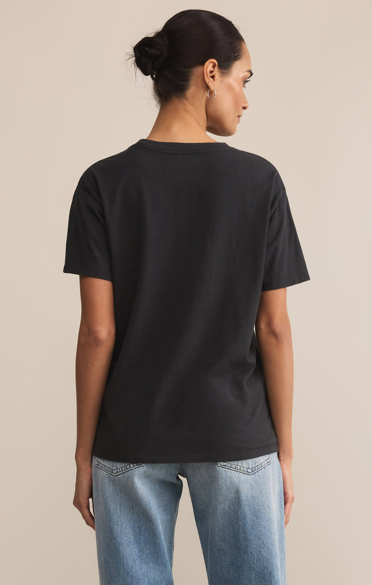 Tops True Love Boyfriend Tee Black Sand