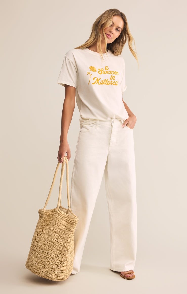 Tops Mallorca Boyfriend Tee Sea Salt