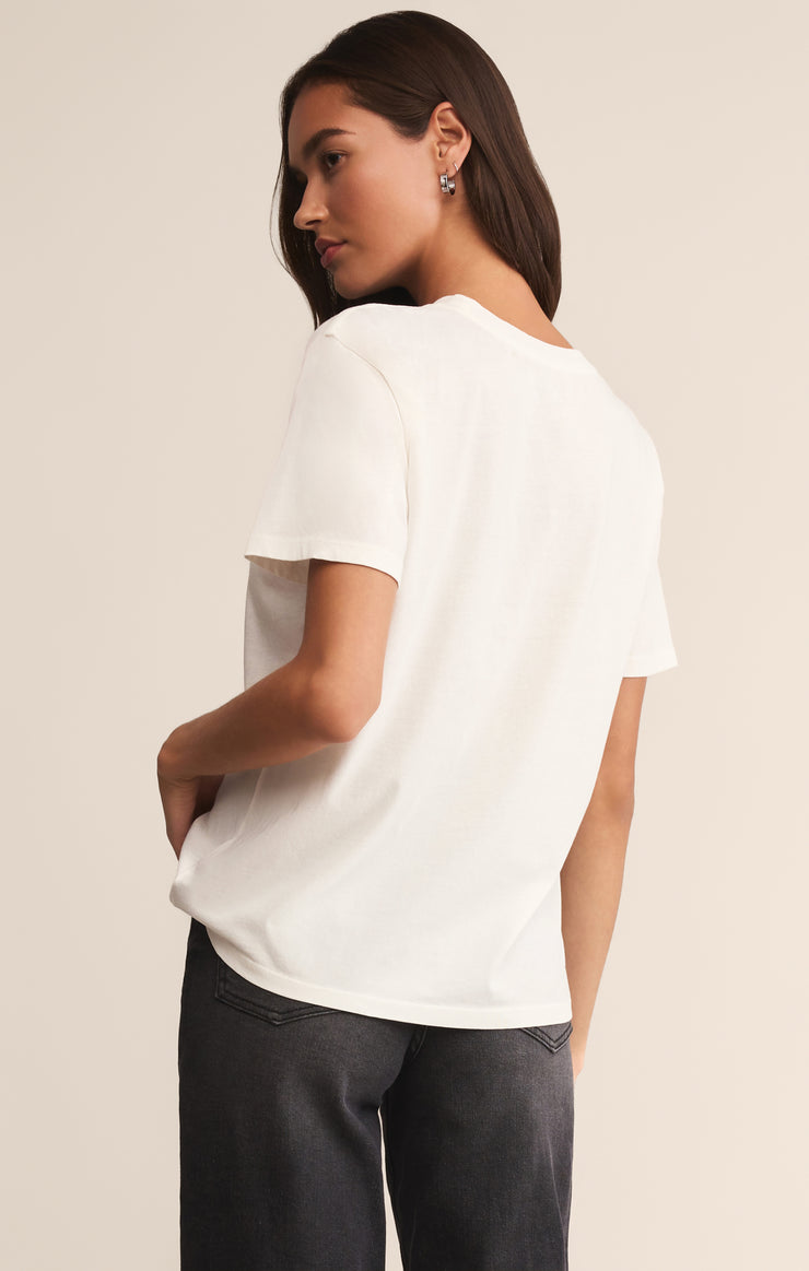 Tops Love Boyfriend Tee Sea Salt