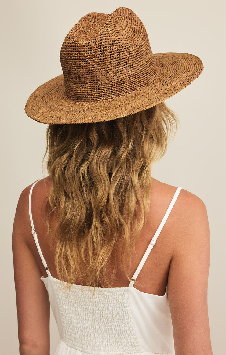 Accessories Hacienda Straw Hat Tobacco