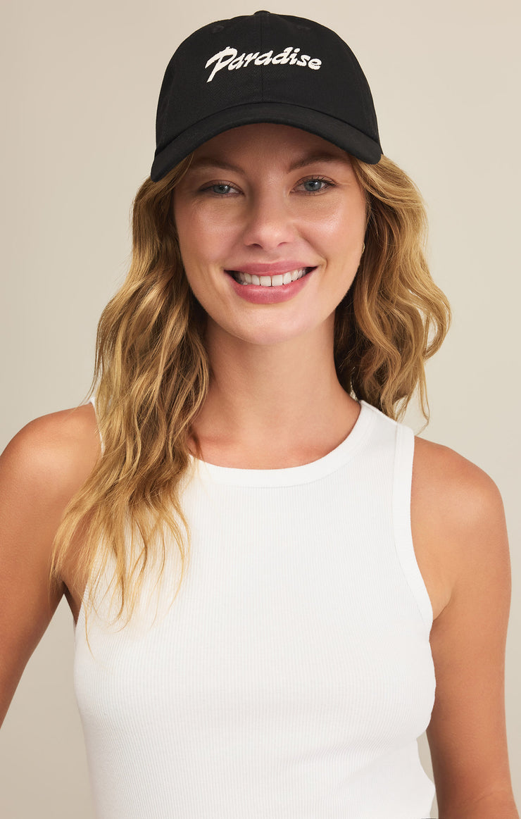 Accessories Paradise Dad Hat Washed Black