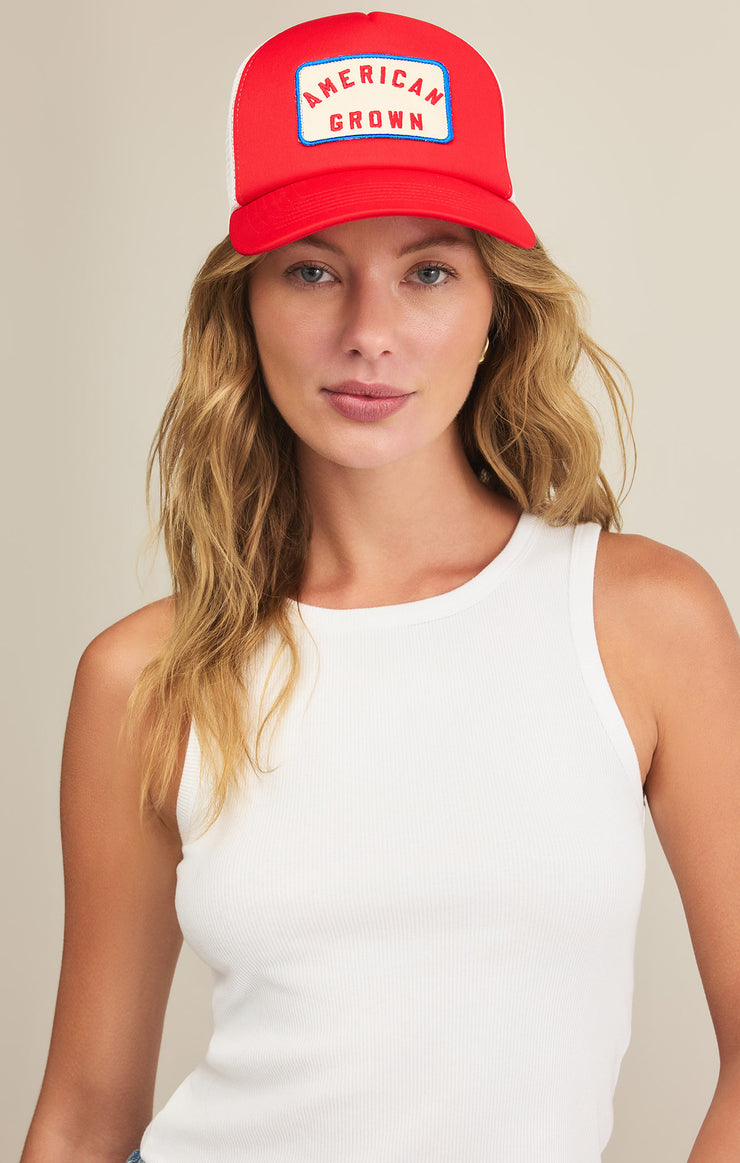 Accessories Grown Trucker Hat Cabana Red