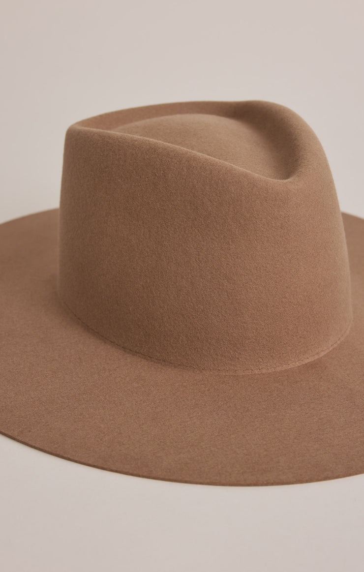 Accessories Gigi Pip Dakota Wide Brim Hat Brown