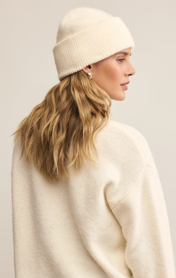 Accessories Glacier Luxe Beanie Warm White