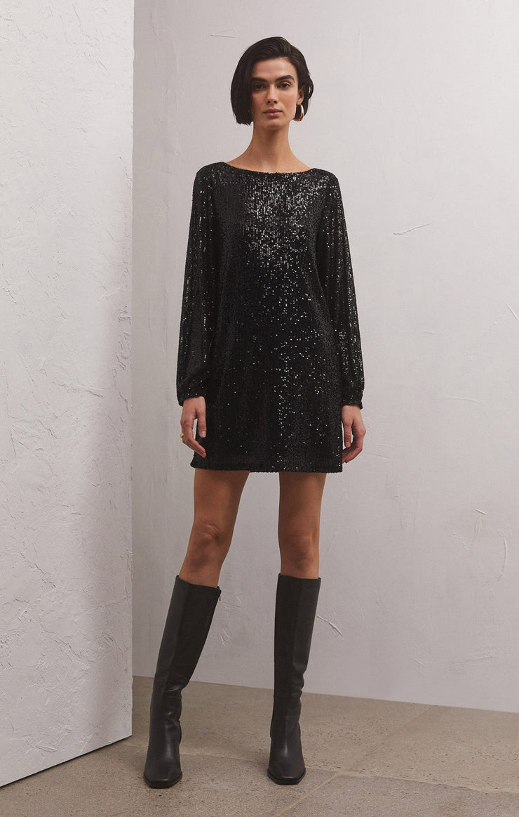 Dresses Andromeda Sequin Mini Dress Black