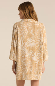 DressesCamden Linen Palm Mini Dress Sandcastle