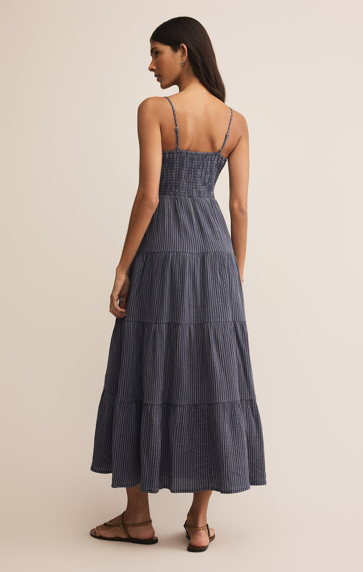 Dresses Balos Striped Gauze Maxi Dress Balos Striped Gauze Maxi Dress