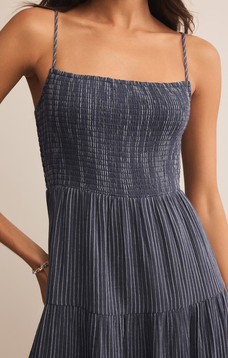 Dresses Balos Striped Gauze Maxi Dress Balos Striped Gauze Maxi Dress