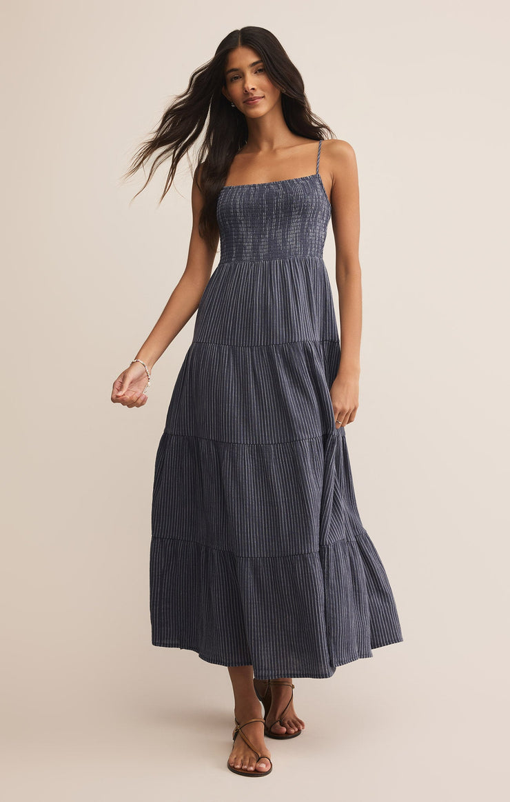 Dresses Balos Striped Gauze Maxi Dress Balos Striped Gauze Maxi Dress