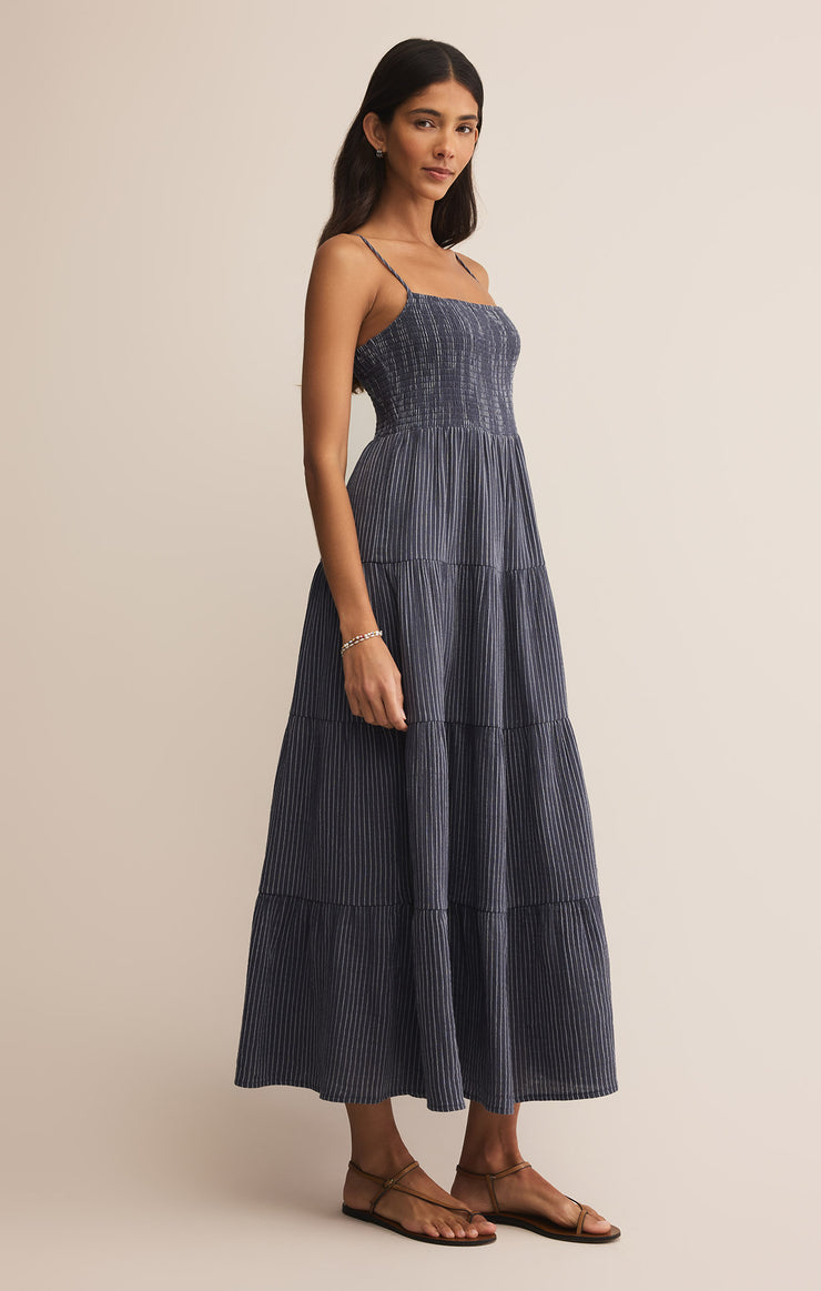 Dresses Balos Striped Gauze Maxi Dress Supernova