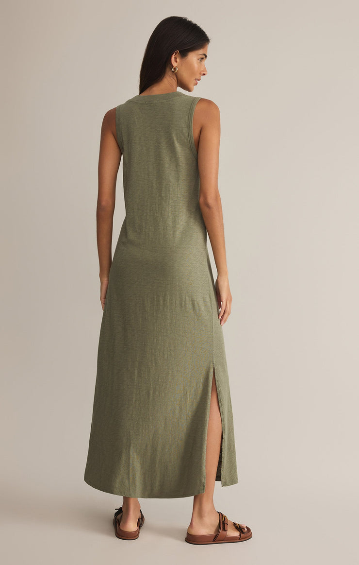 Dresses Coastline Cotton Jersey Midi Dress Coastline Cotton Jersey Midi Dress