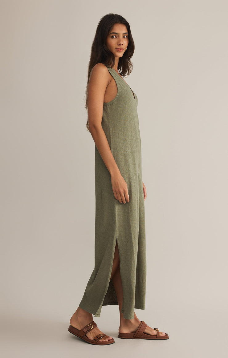 Dresses Coastline Cotton Jersey Midi Dress Coastline Cotton Jersey Midi Dress