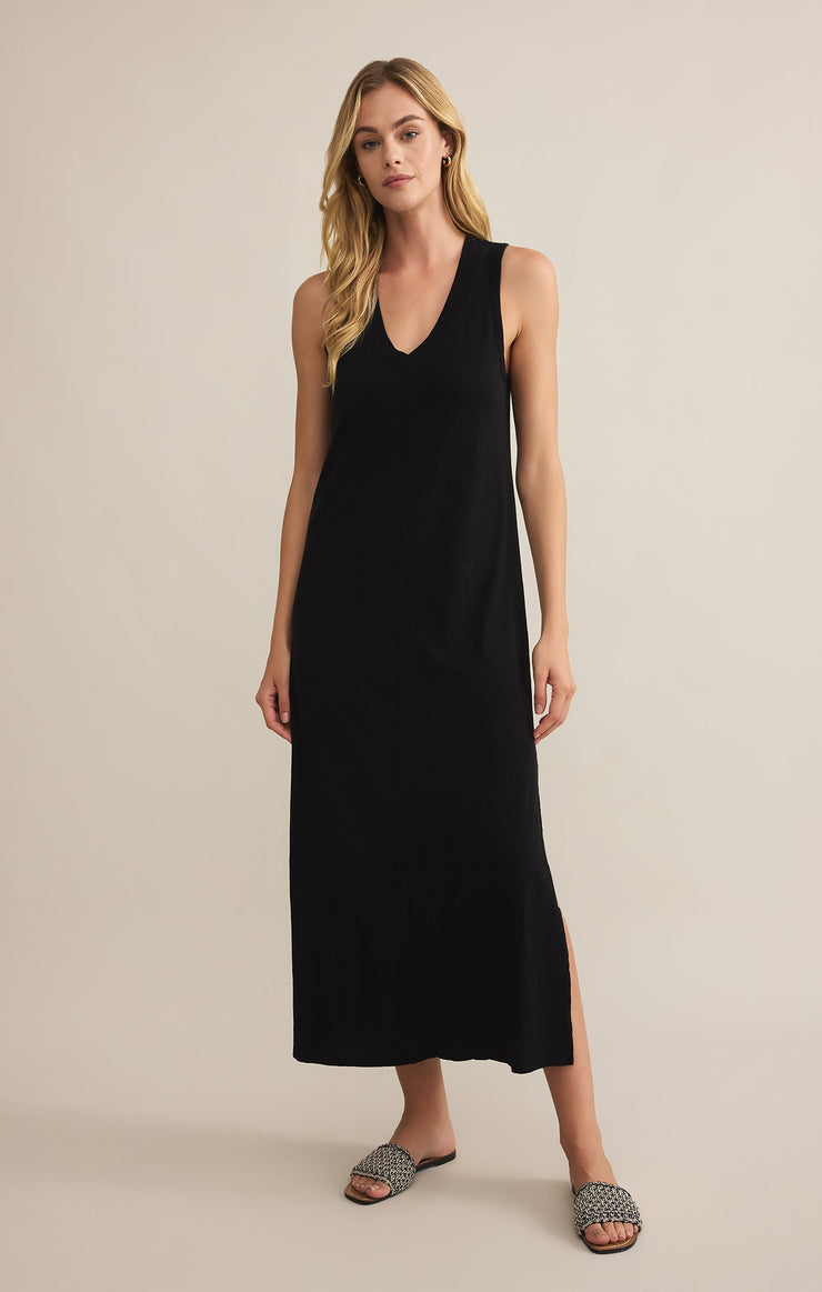Dresses Coastline Cotton Jersey Midi Dress Coastline Cotton Jersey Midi Dress