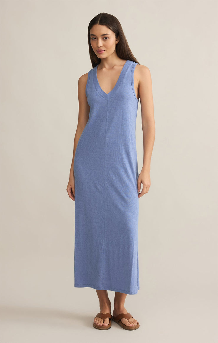 Dresses Coastline Cotton Jersey Midi Dress Coastline Cotton Jersey Midi Dress