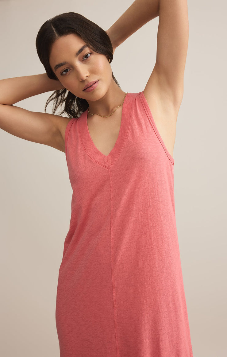 Dresses Coastline Cotton Jersey Midi Dress Coastline Cotton Jersey Midi Dress