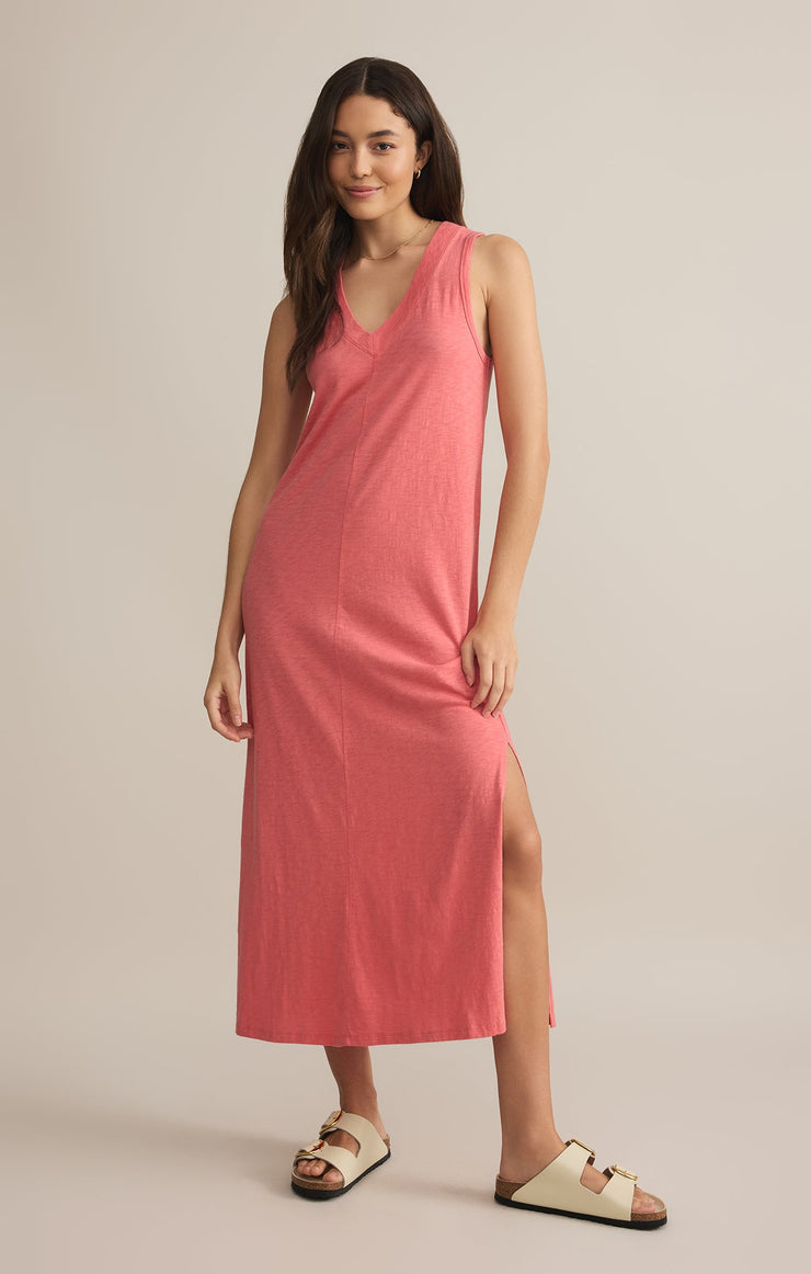 Dresses Coastline Cotton Jersey Midi Dress Coastline Cotton Jersey Midi Dress