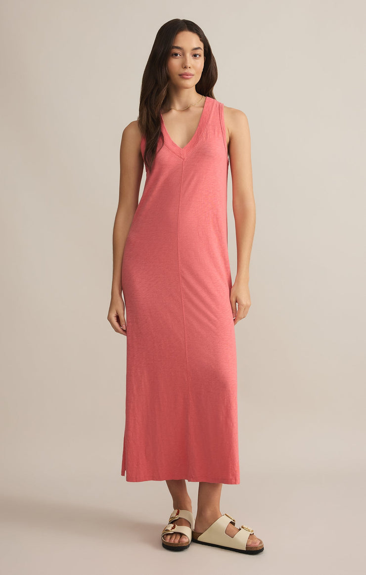 Dresses Coastline Cotton Jersey Midi Dress Coastline Cotton Jersey Midi Dress