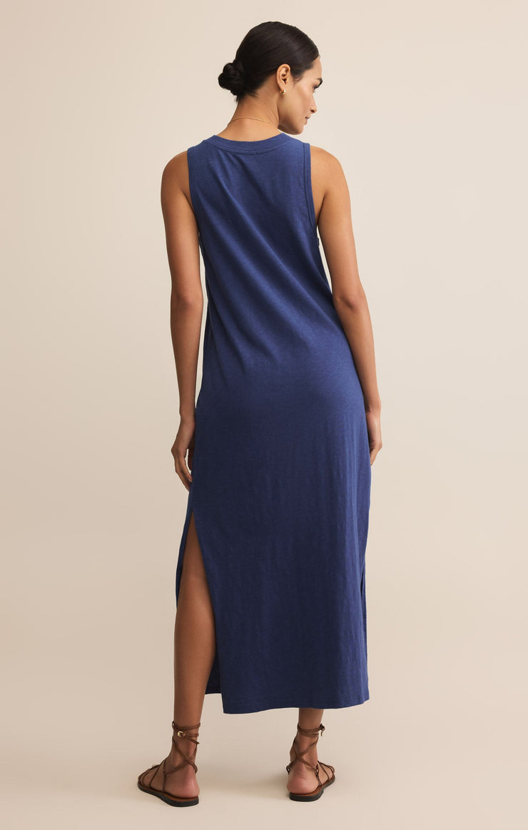 Dresses Coastline Cotton Jersey Midi Dress Coastline Cotton Jersey Midi Dress