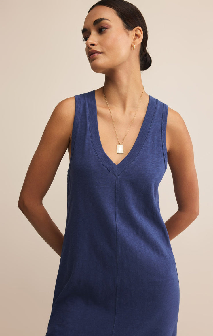Dresses Coastline Cotton Jersey Midi Dress Coastline Cotton Jersey Midi Dress