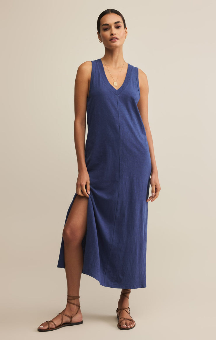 Dresses Coastline Cotton Jersey Midi Dress Coastline Cotton Jersey Midi Dress