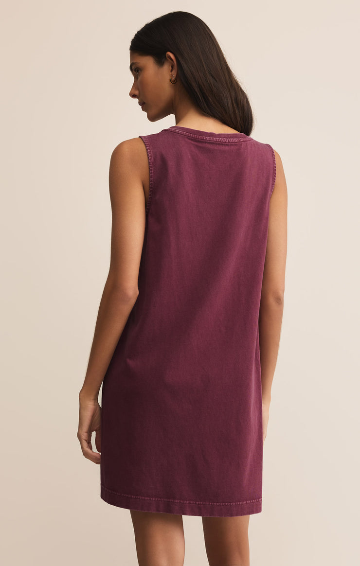 Dresses Sloane V-Neck Mini Dress Burgundy