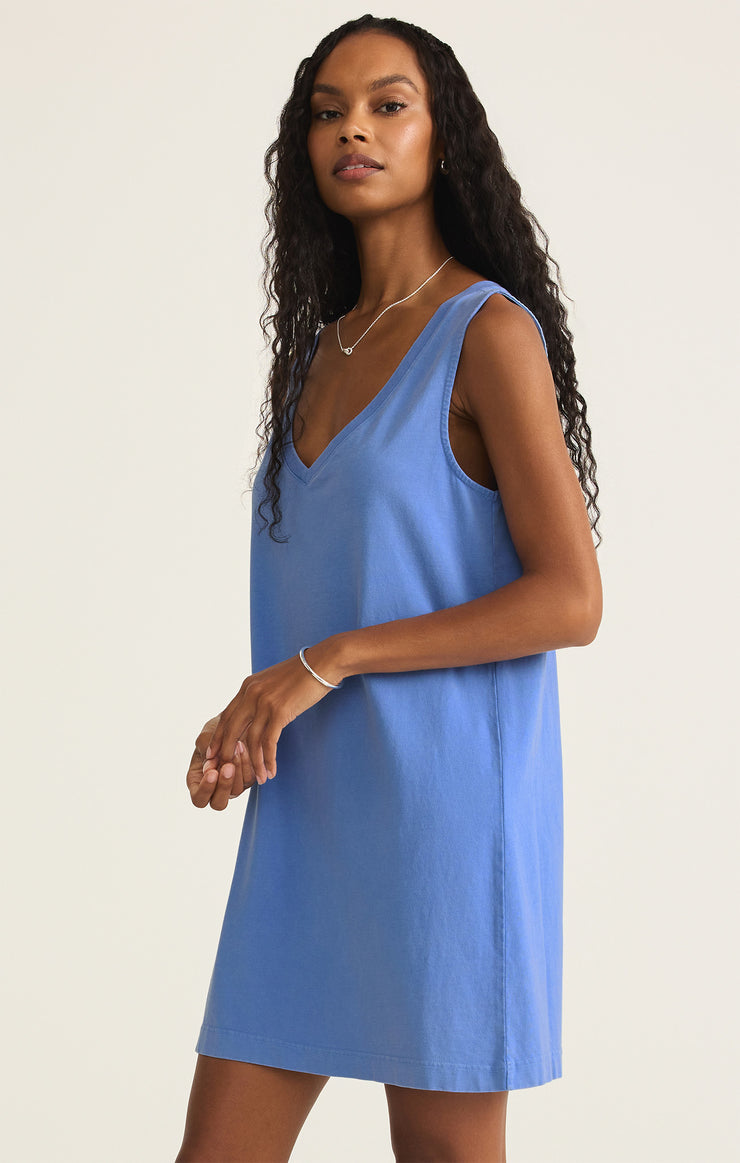 Dresses Sloane V-Neck Mini Dress Bay Blue