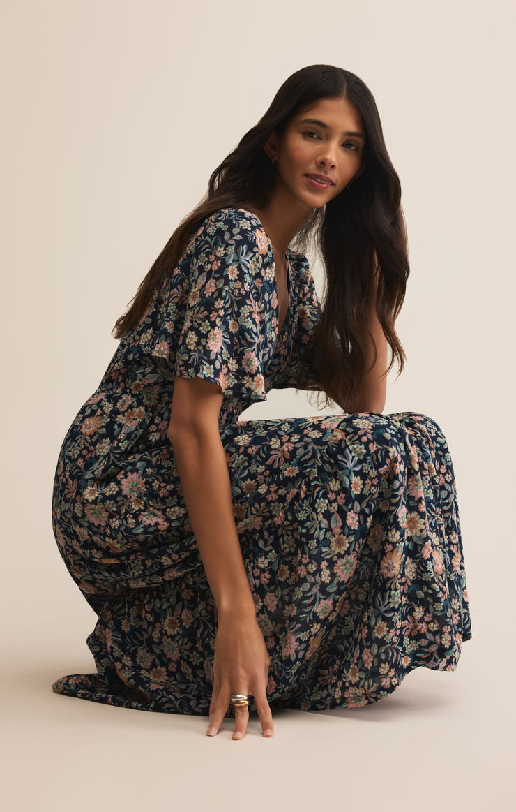 Dresses Kat Printed Midi Dress Eclipse