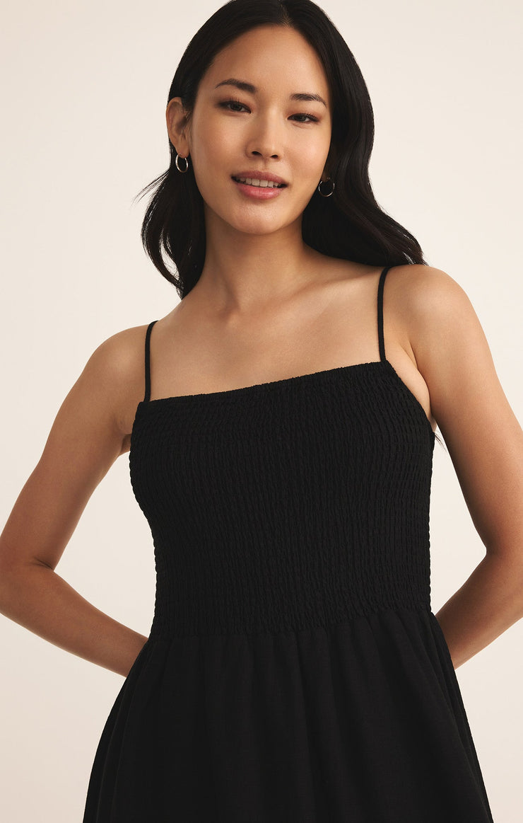 Dresses Bayside Linen Maxi Dress Black