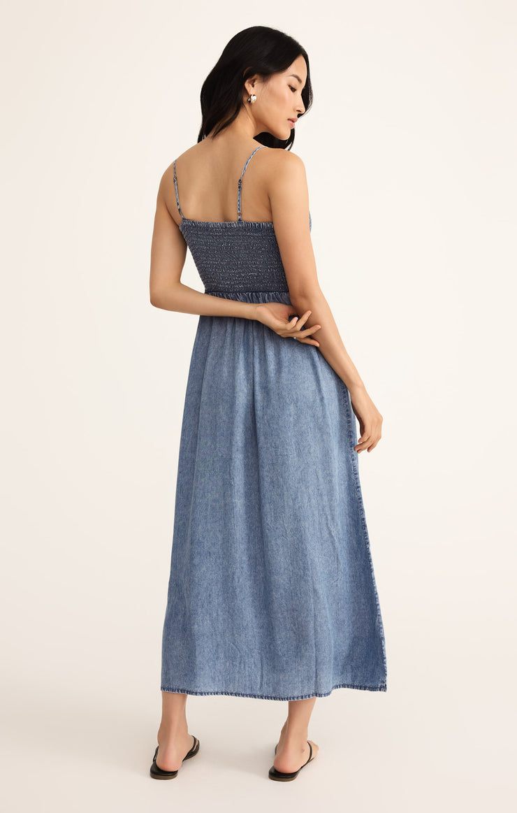 Dresses Bayside Chambray Maxi Dress Medium Chambray