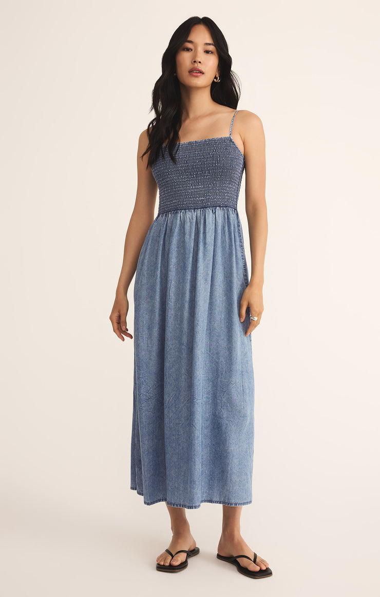 Dresses Bayside Chambray Maxi Dress Medium Chambray