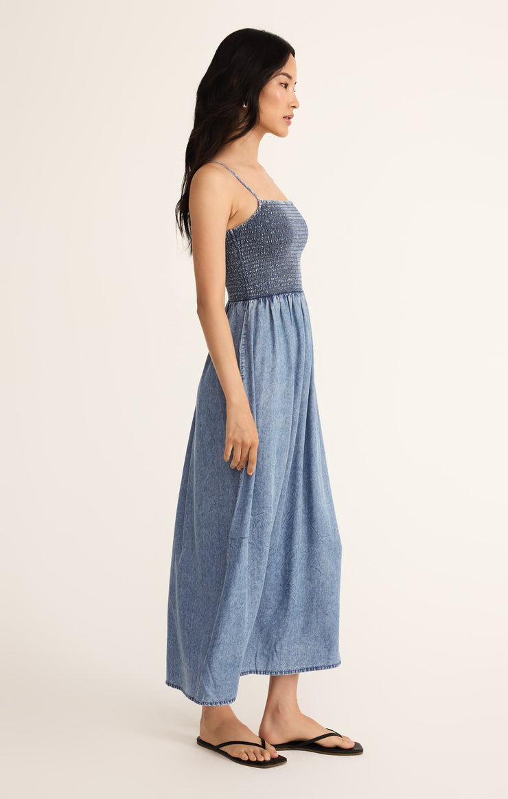 Dresses Bayside Chambray Maxi Dress Medium Chambray
