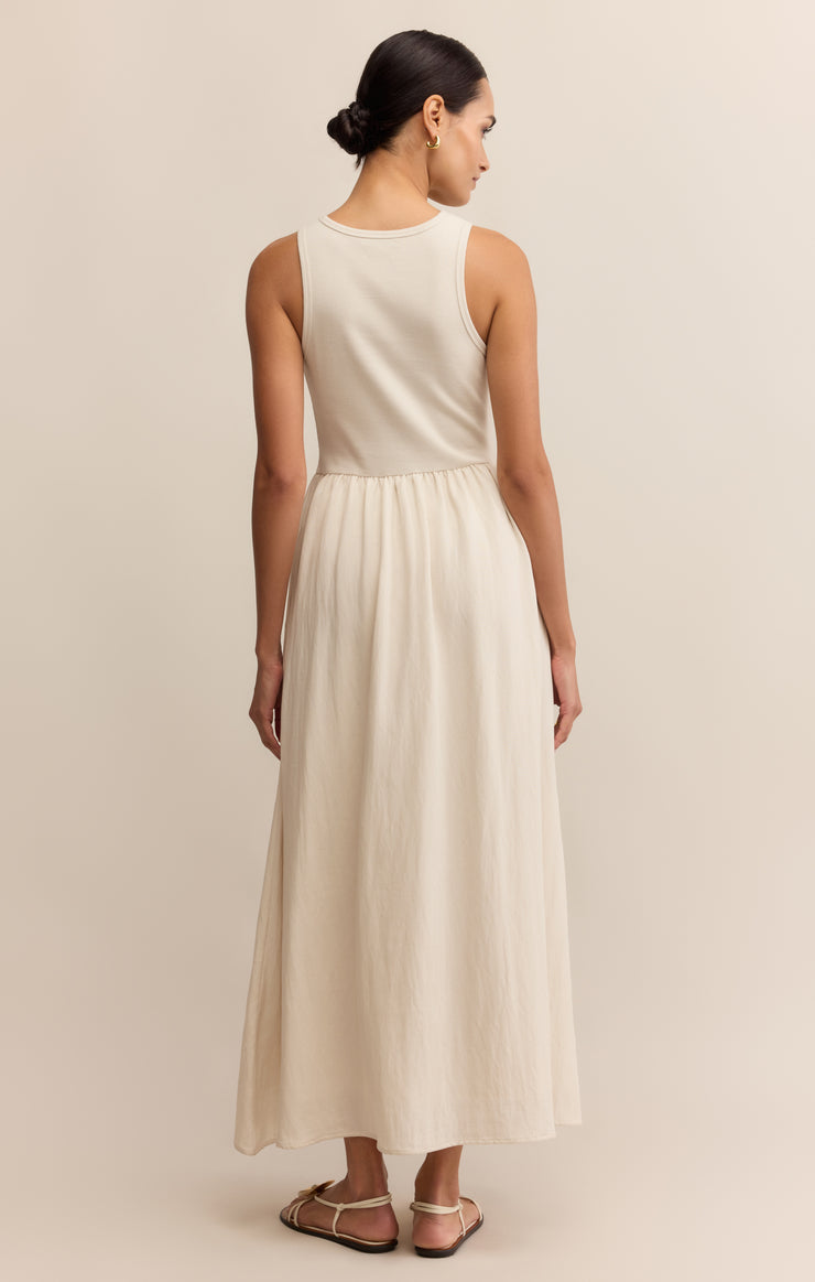 Dresses Charlotte Rib Midi Dress Crystal