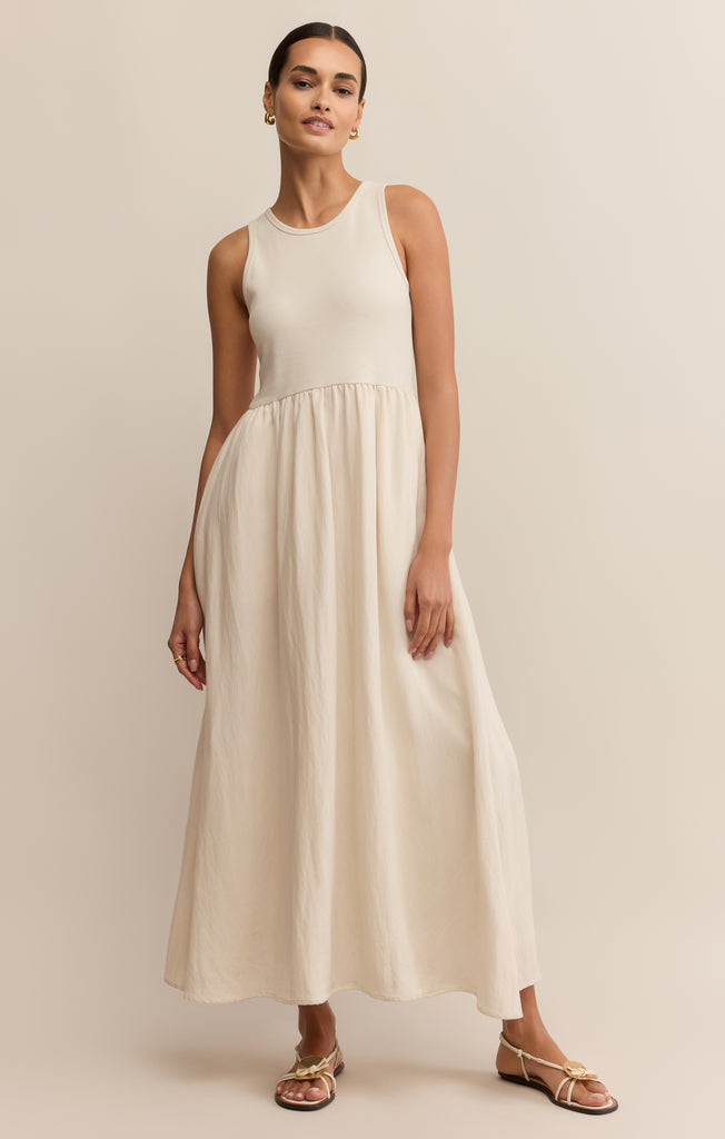 ★送料・関税込★OPEN YY★DECONSTRUCTED MIDI DRESS★ Women's Jupiter Midi Tie Dress | Cherry UPF 50+