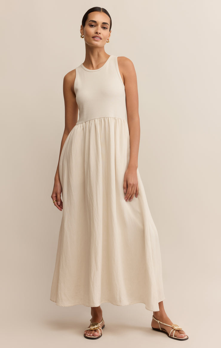 Dresses Charlotte Rib Midi Dress Crystal