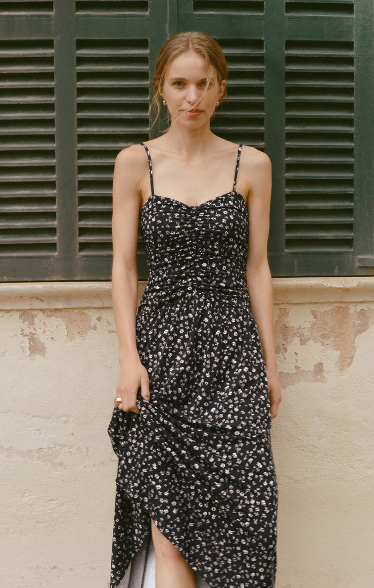 Dresses Georgina Ditsy Floral Maxi Dress Black