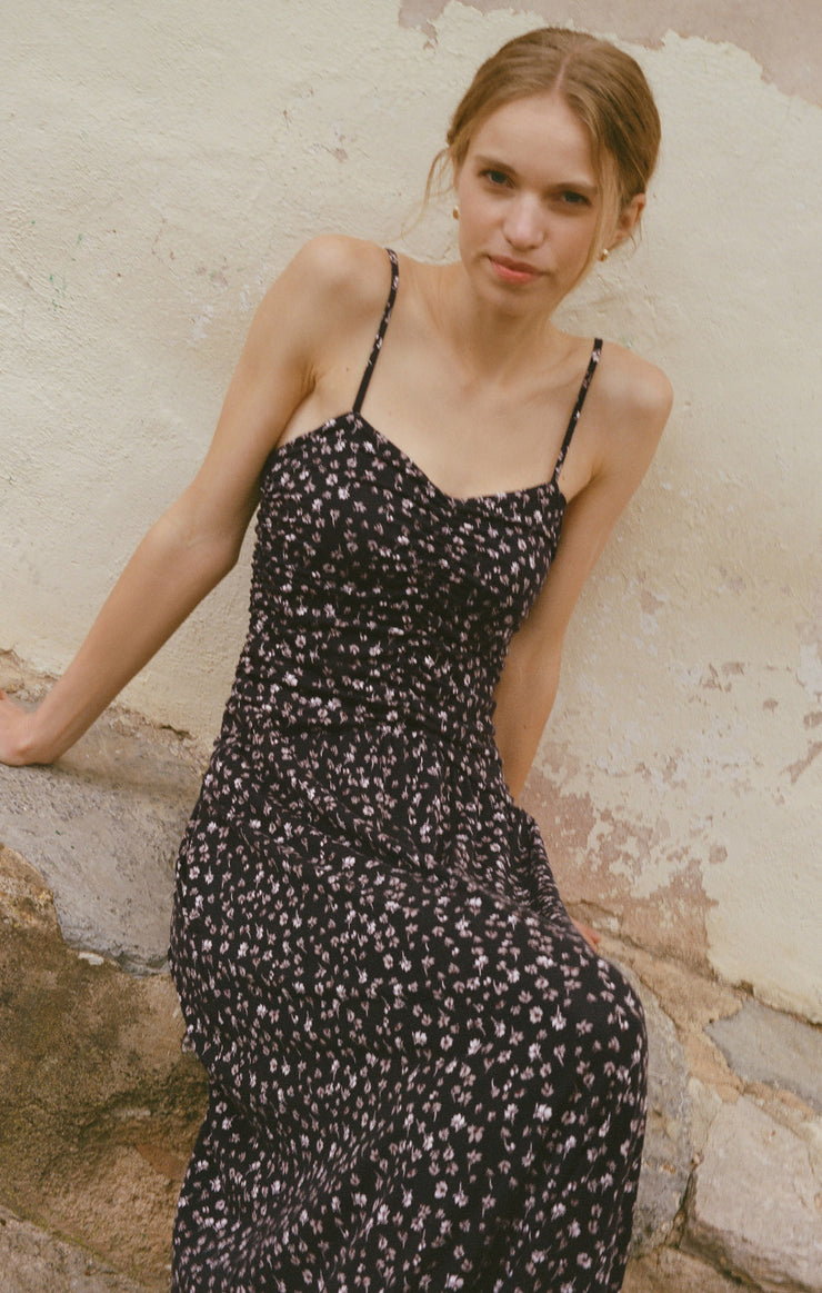 Dresses Georgina Ditsy Floral Maxi Dress Black