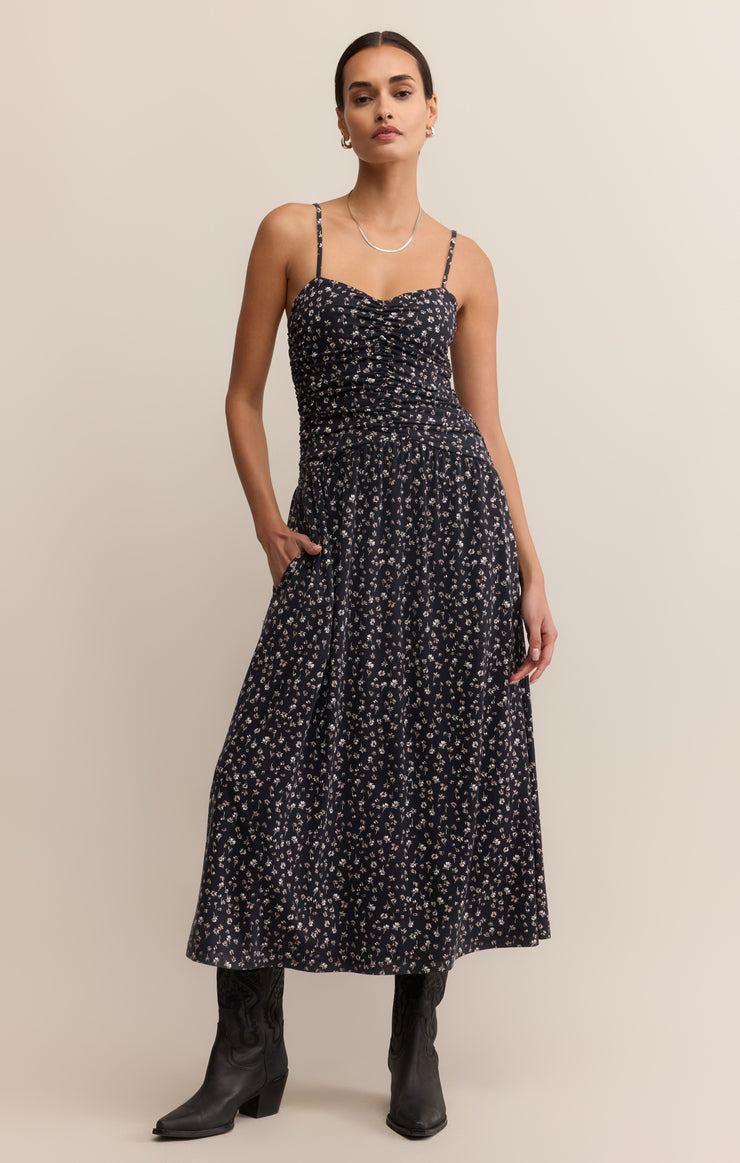 Dresses Georgina Ditsy Floral Maxi Dress Black