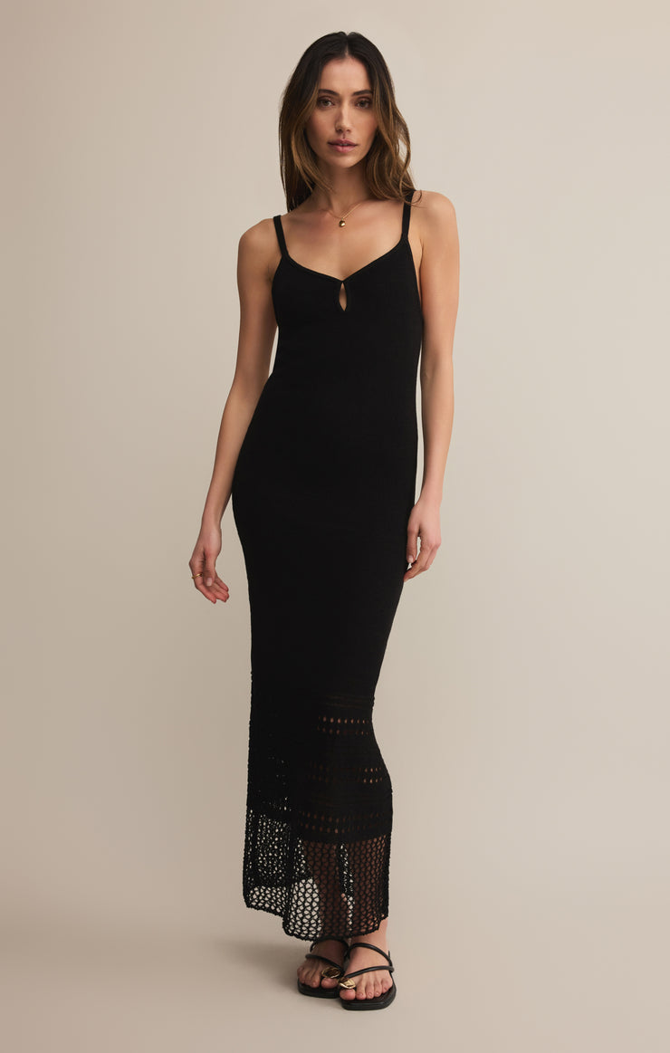 Dresses Callahan Crochet Midi Dress Black