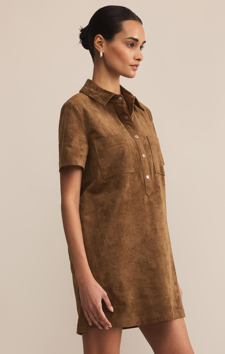 Dresses Kellie Faux Suede Mini Dress Kellie Faux Suede Mini Dress