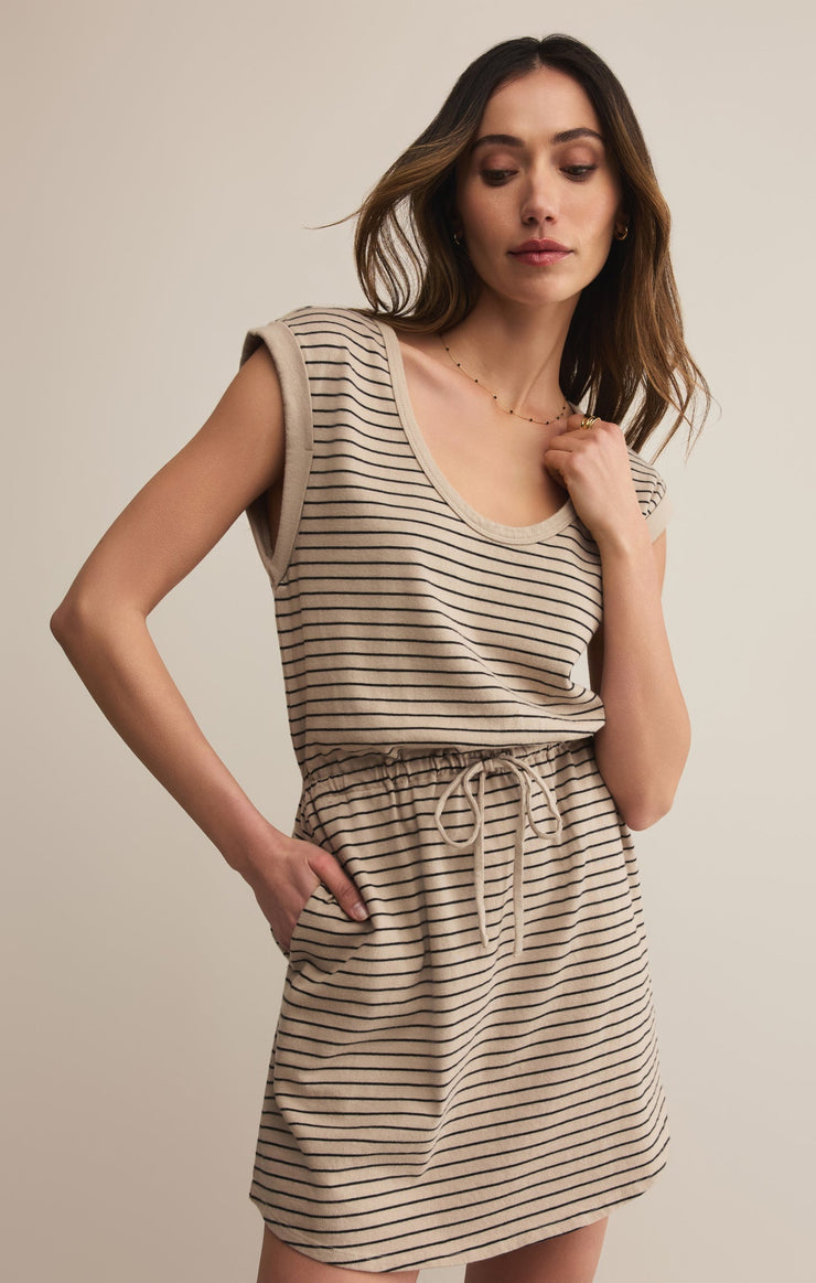 Dresses Dayshift Cotton Striped Mini Dress Dayshift Cotton Striped Mini Dress