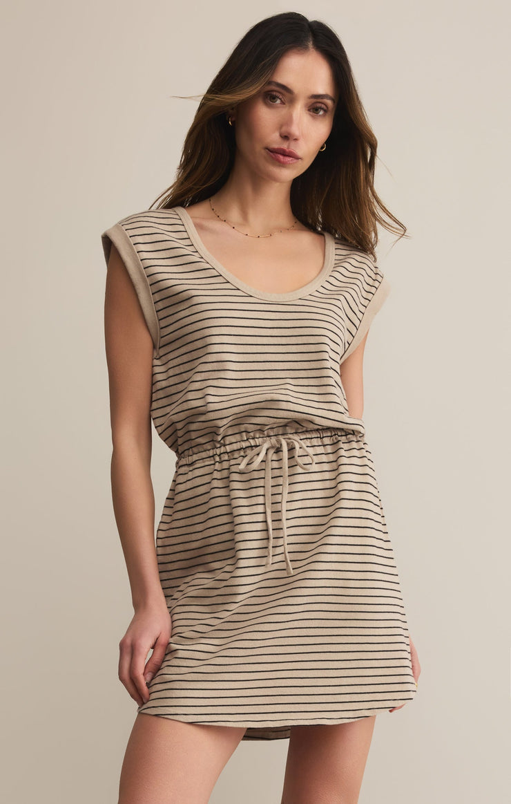 Dresses Dayshift Cotton Striped Mini Dress Dayshift Cotton Striped Mini Dress