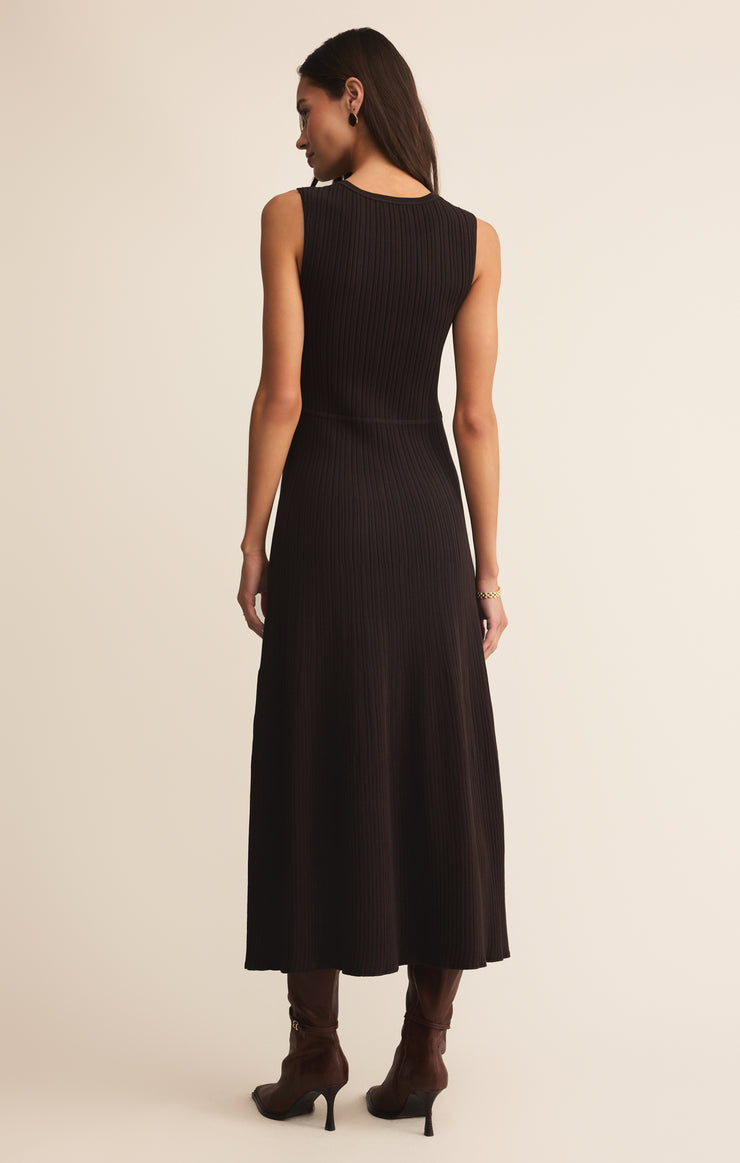 Dresses Elba Midi Ribbed Sweater Dress Java