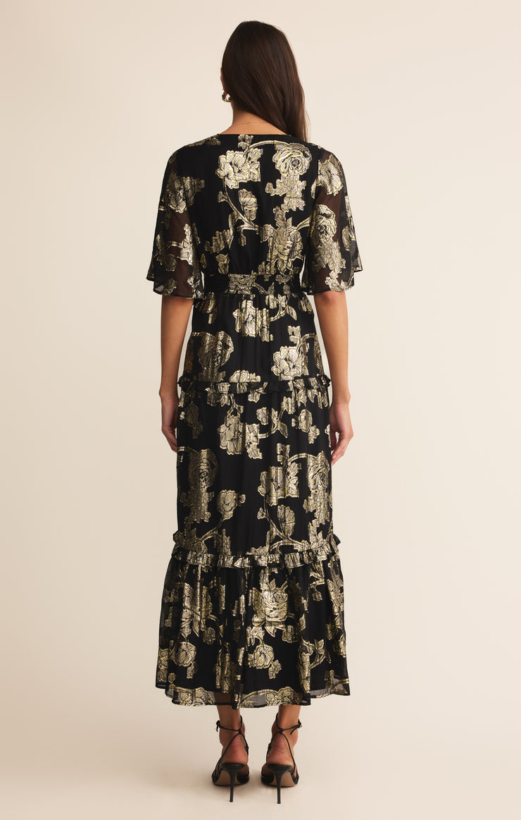 Dresses Kiera Jacquard Maxi Dress Black